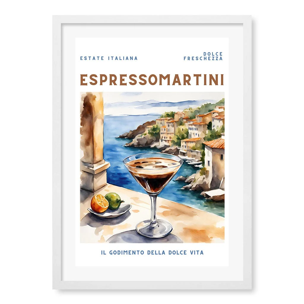 Espresso Martini Cocktail Wall Art Print - Image 16