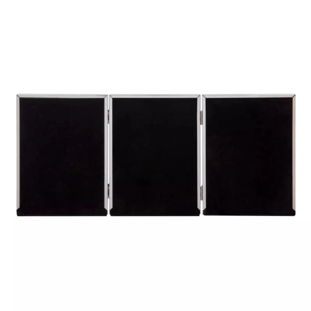 Eternal Hinged Triple Silver Hinged Metal Photo Frame - Image 5