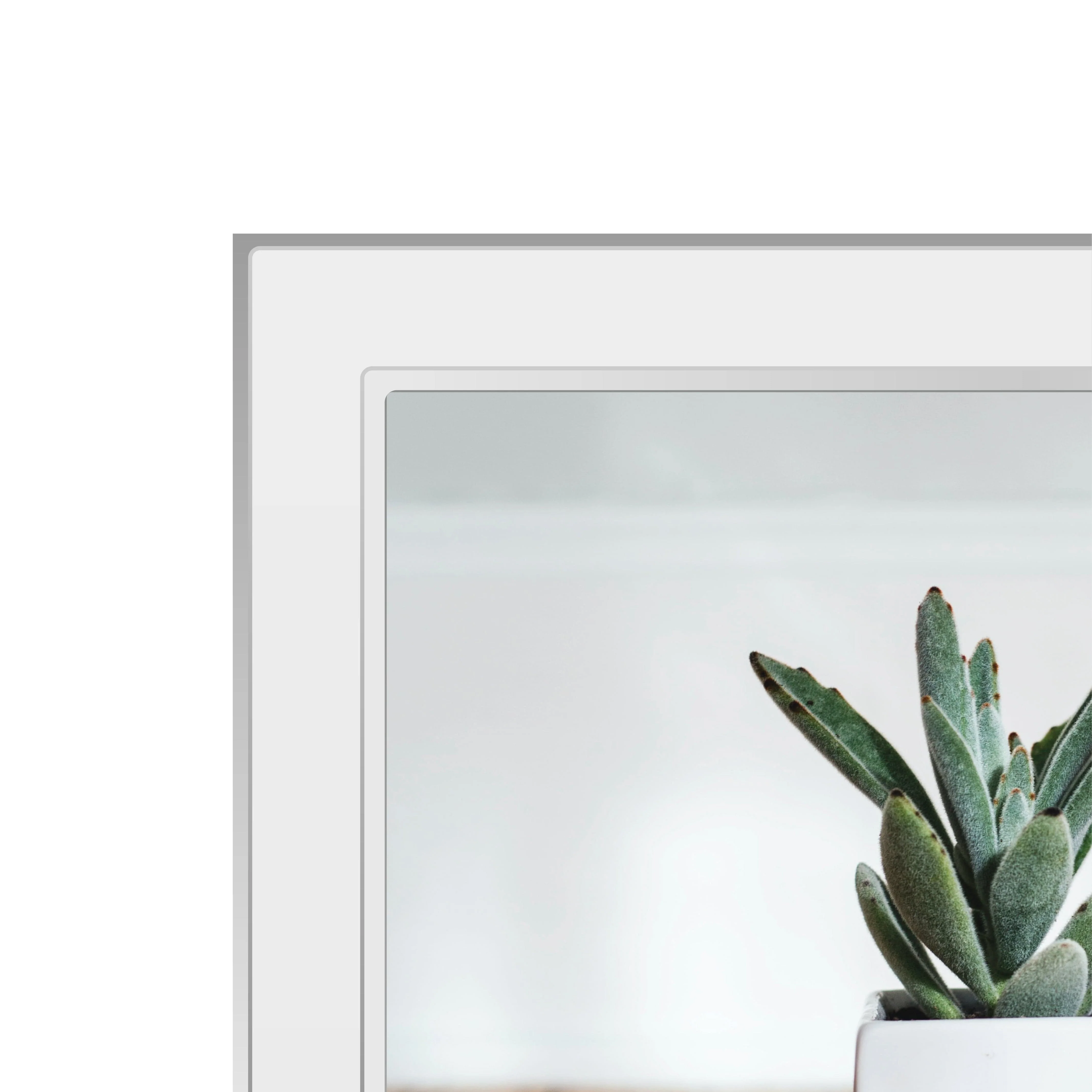 Eternal White Metal Frame Value Pack 4x6 (3 pack bundle) - Image 3