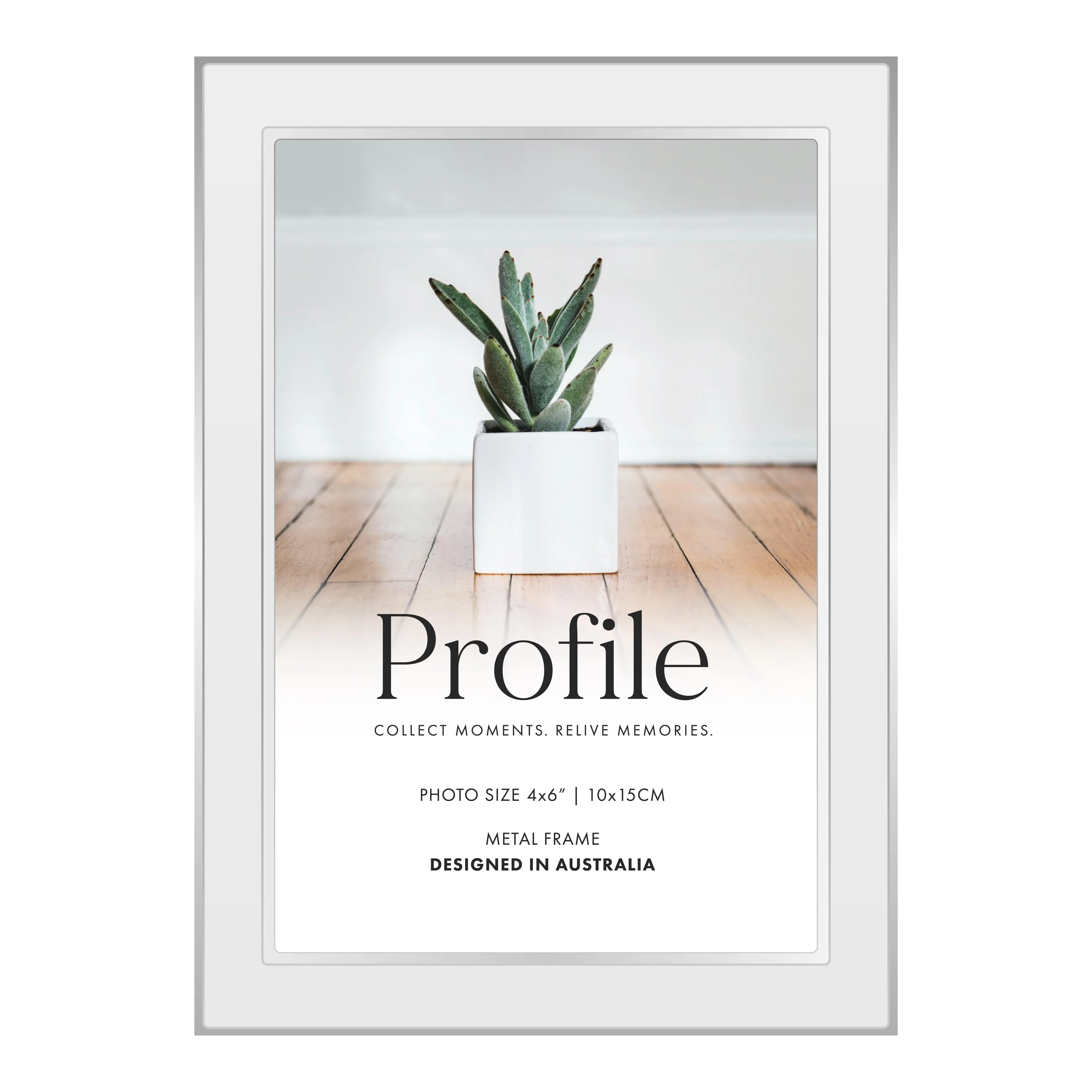 Eternal White Metal Photo Frame - Image 7
