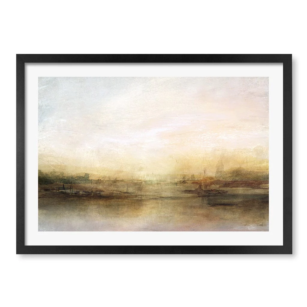 Evening River Abstract Wall Art Print by Dan Hobday - Image 14