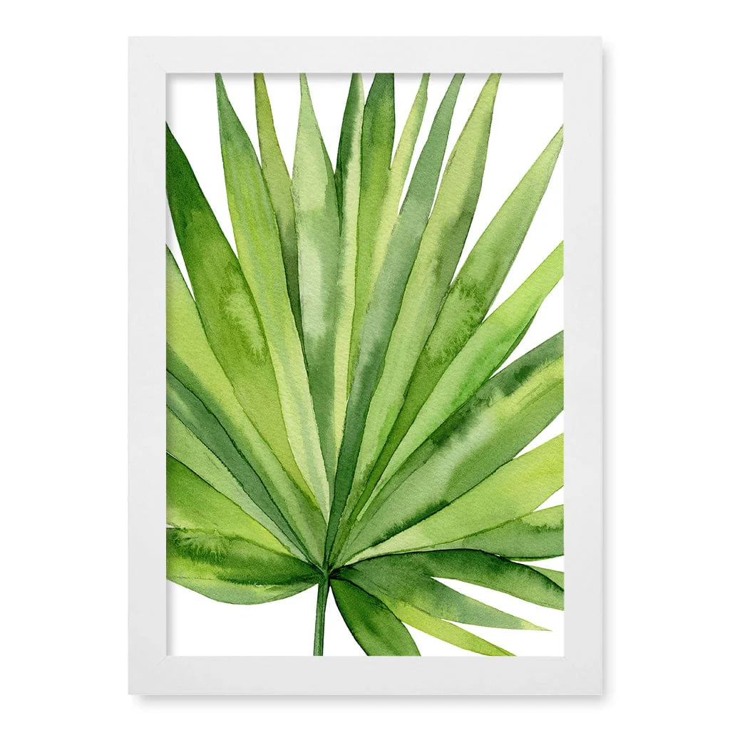 Fan Palm Leaf Wall Art Print - Image 18