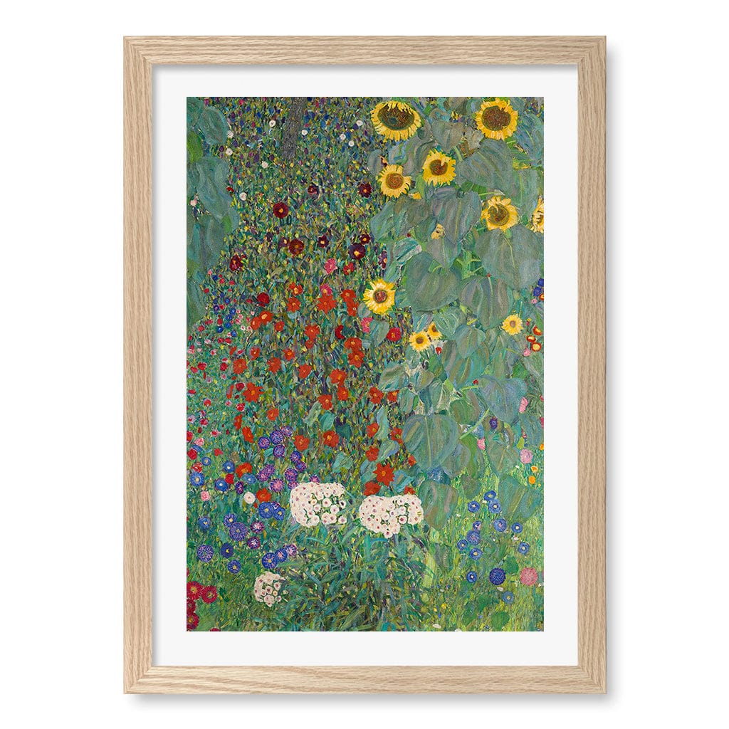 Farm Garden with Sunflowers - Gustav Klimt Art Print - Image 10