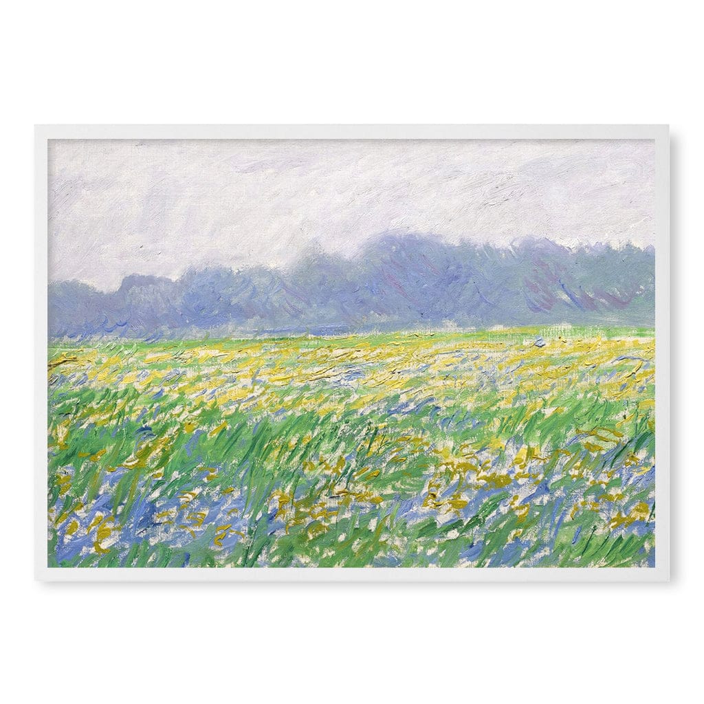 Field of Irises - Claude Monet Art Print - Image 17