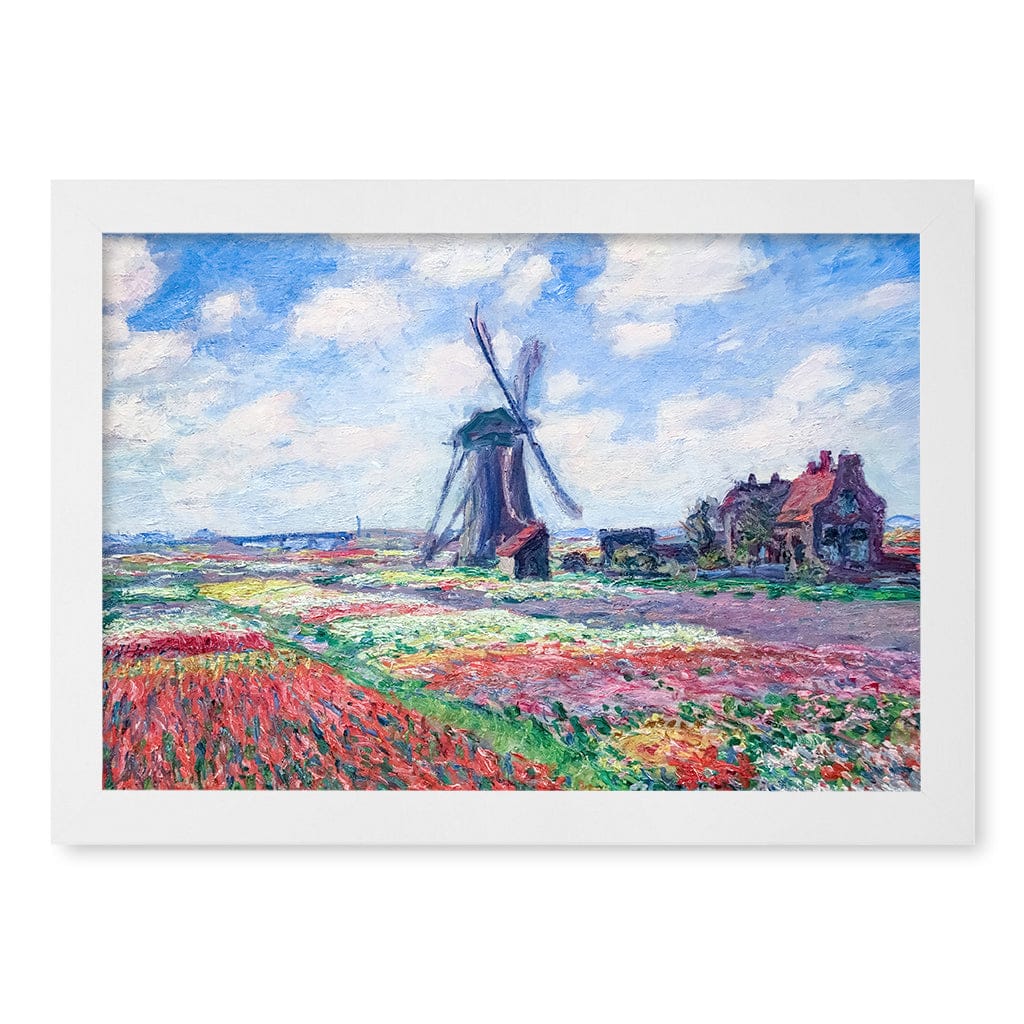 Fields of Tulips - Claude Monet Art Print - Image 20