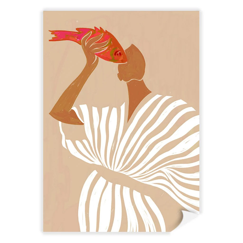 Fish Eye Paradox Art Print by Uma Gokhale - Image 15