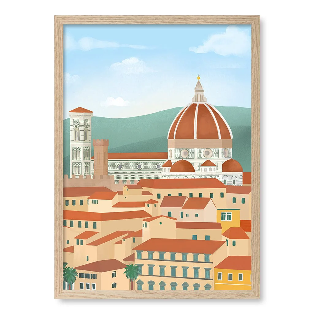 Florence Modern Wall Art Print by Petra Lizde - Image 13