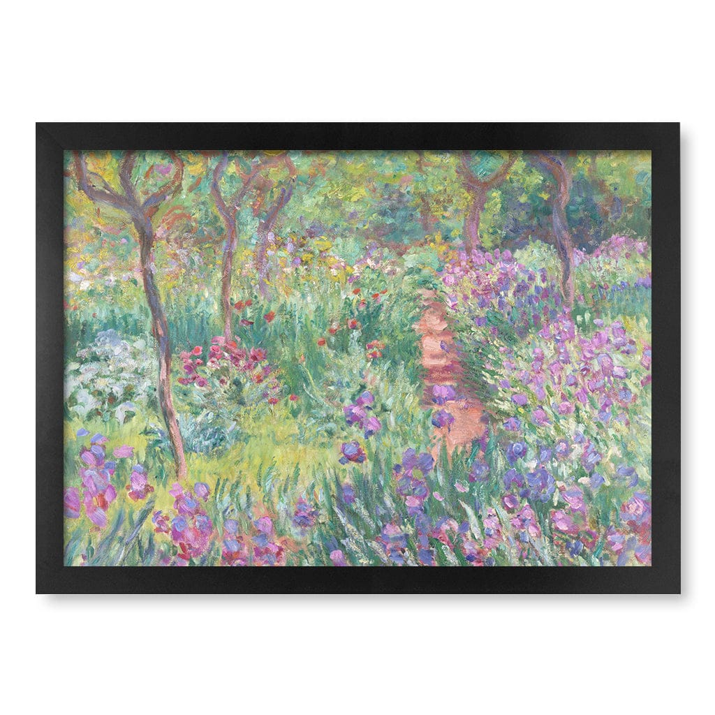 Flower Garden - Claude Monet Art Print - Image 38