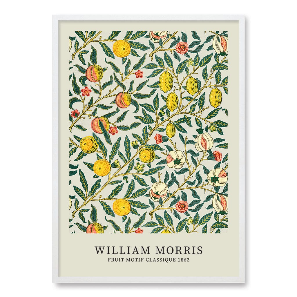 Four Fruits Motif - William Morris Floral Art Print - Image 11
