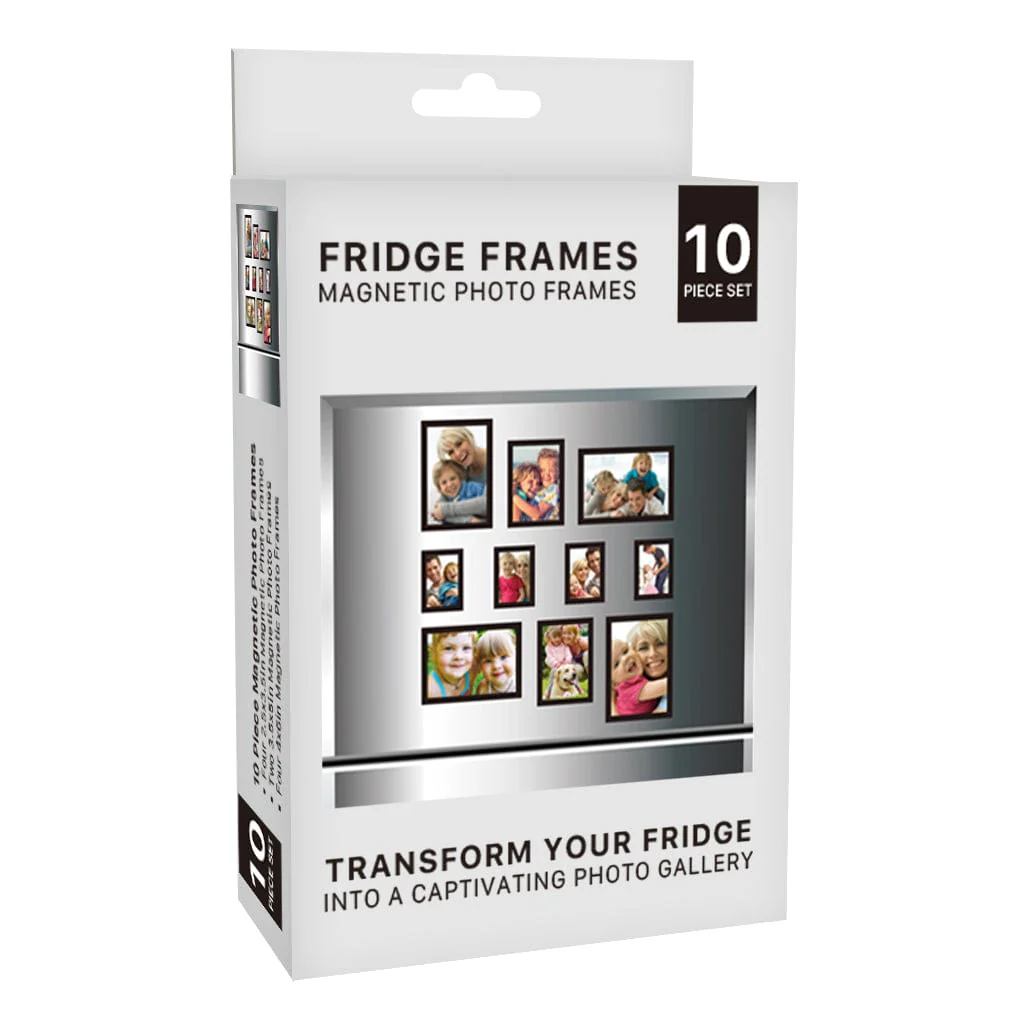 Magnetic Fridge Frames – 10 Piece Magnetic Photo Frame Set - Image 7