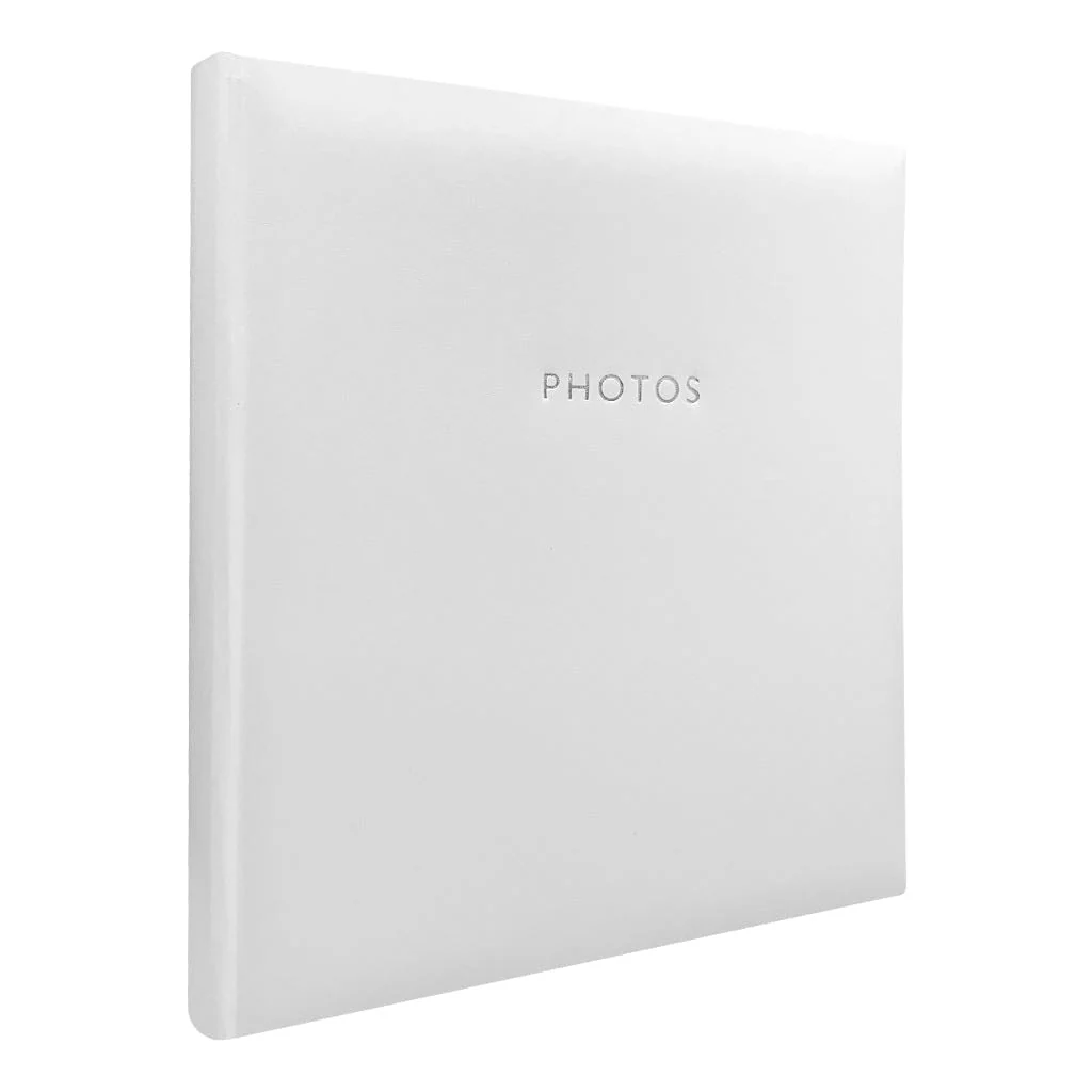 Glamour White Large Slip-in Photo Album - Image 4