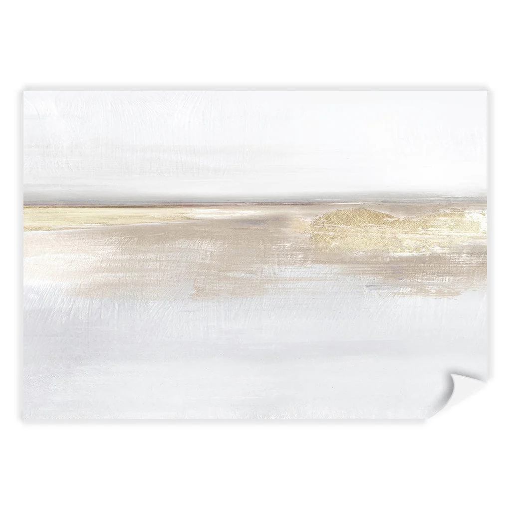 Gold Light Abstract Wall Art Print - Image 15
