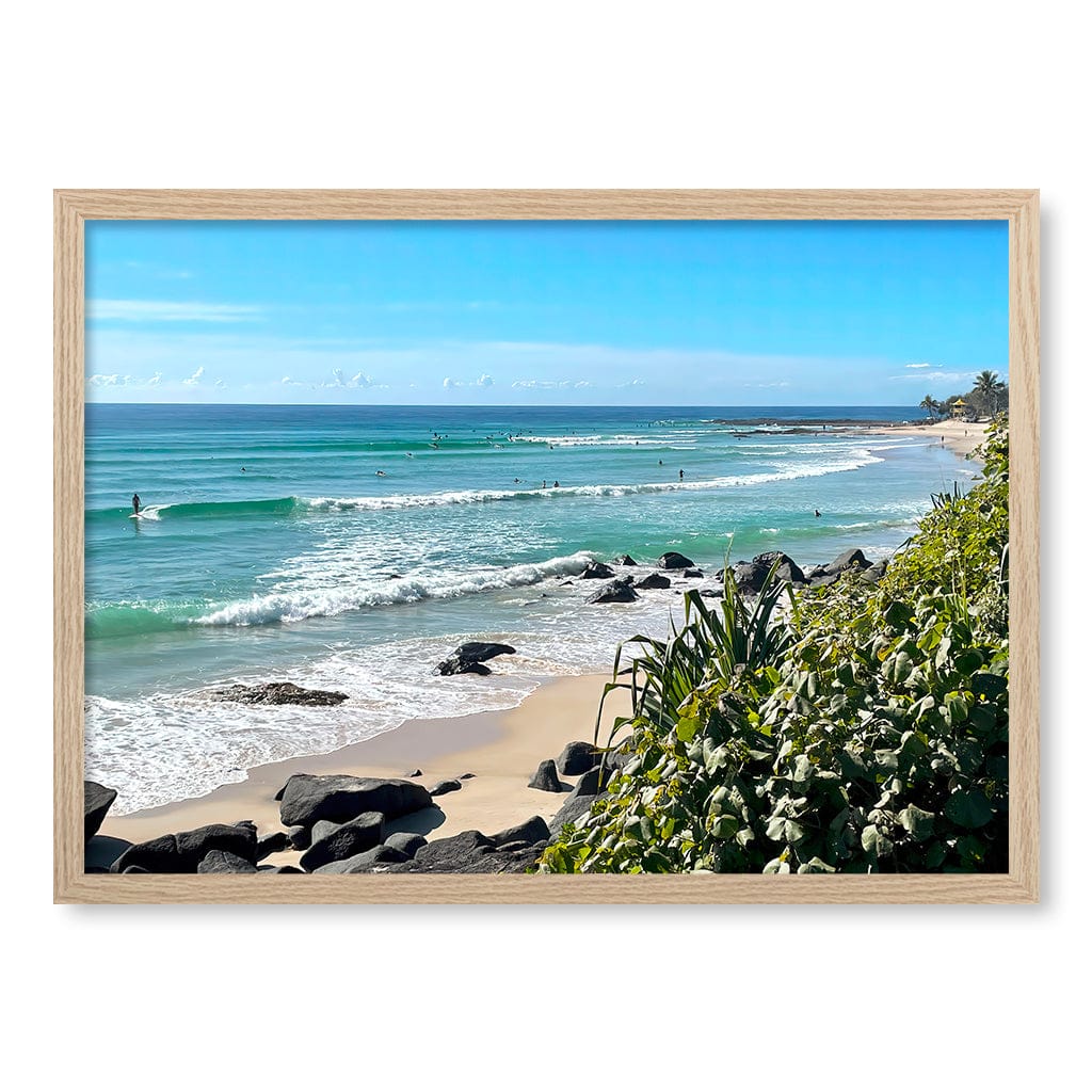 Goldy Surf Break Wall Art Print - Image 23
