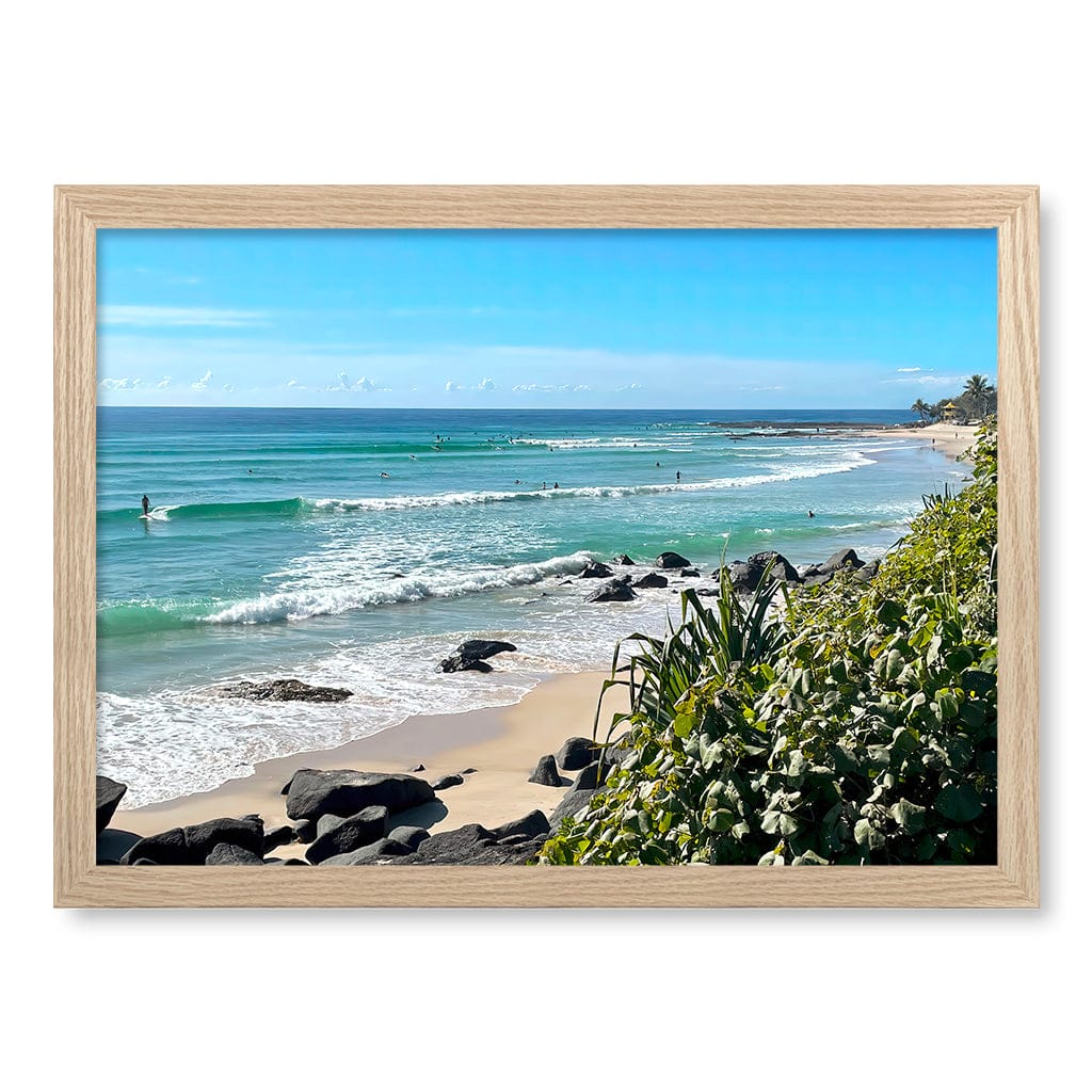 Goldy Surf Break Wall Art Print - Image 24