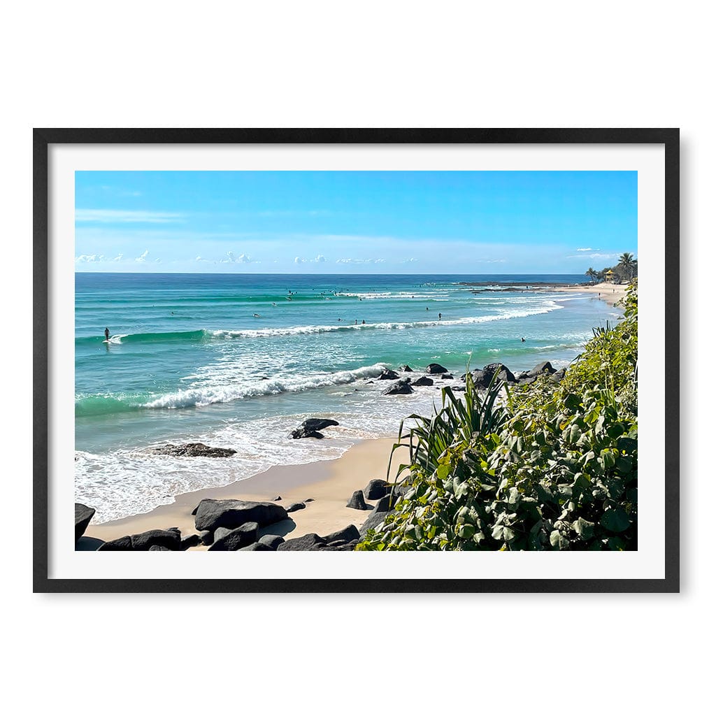 Goldy Surf Break Wall Art Print - Image 26
