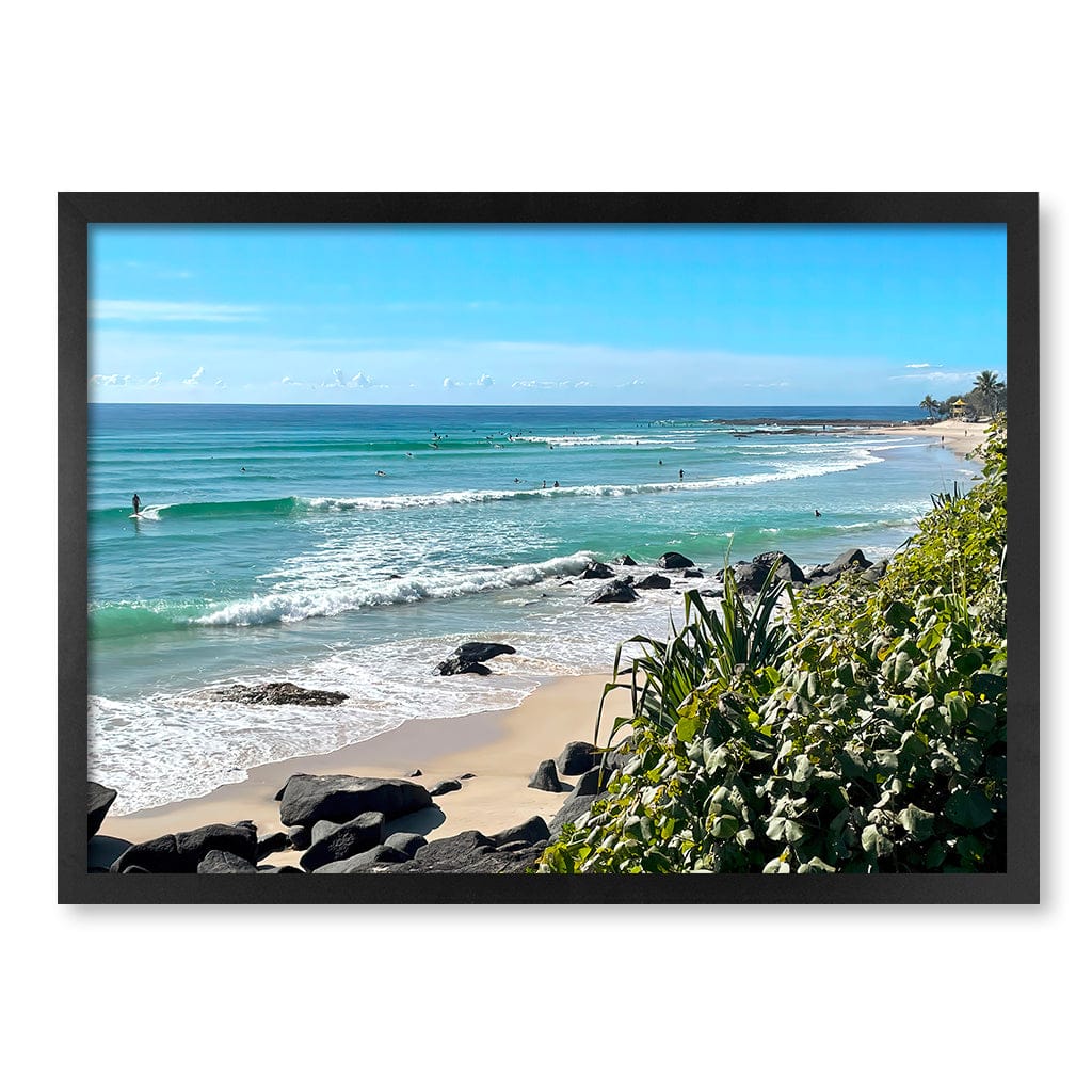 Goldy Surf Break Wall Art Print - Image 31