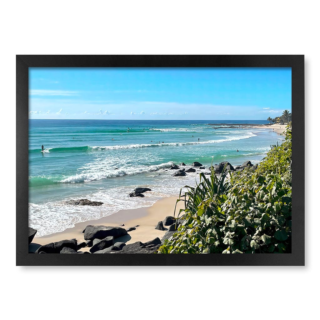 Goldy Surf Break Wall Art Print - Image 32