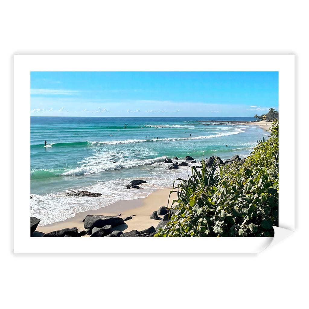 Goldy Surf Break Wall Art Print - Image 9
