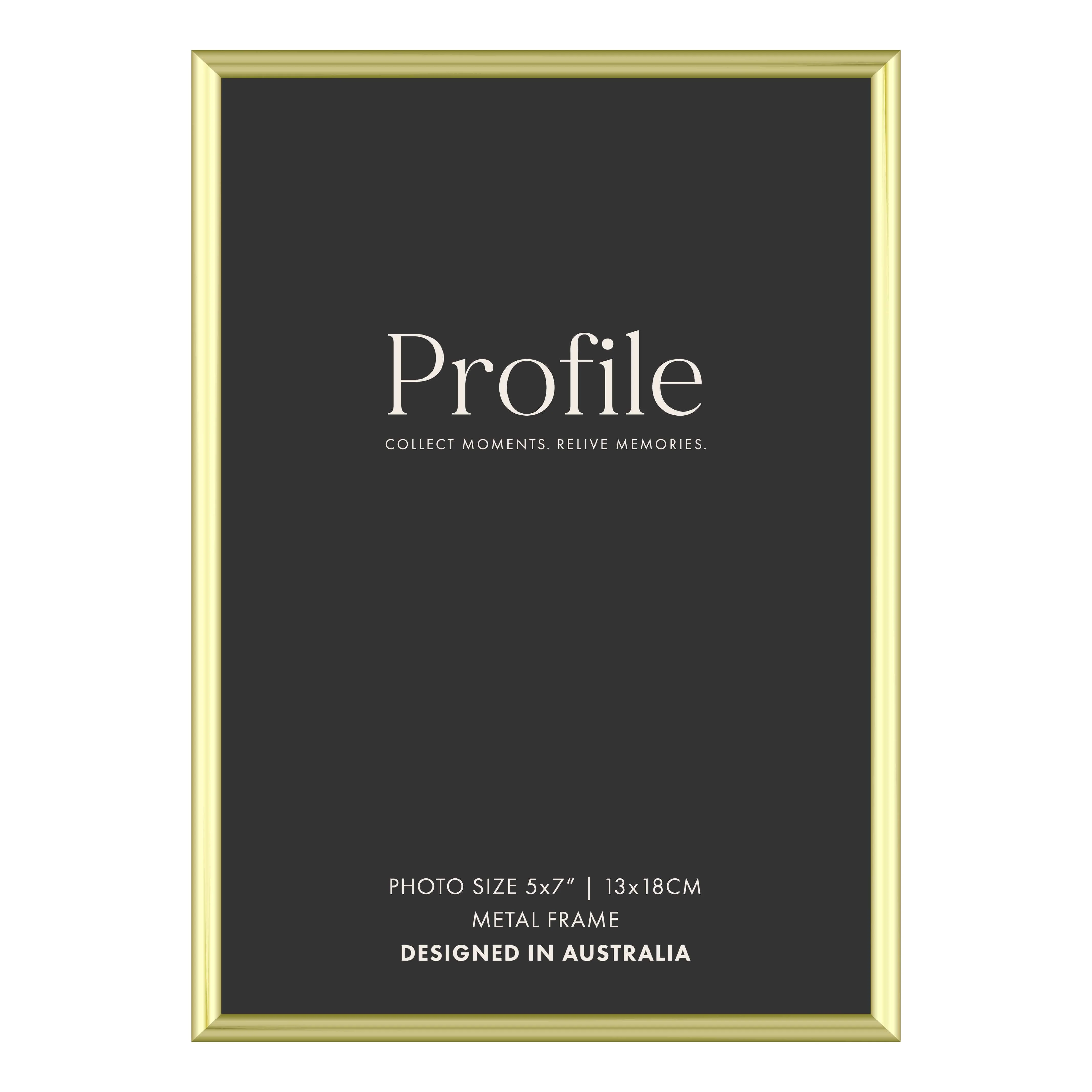 Habitat Gold Metal Frame Value Pack 5x7 (3 pack bundle) - Image 4