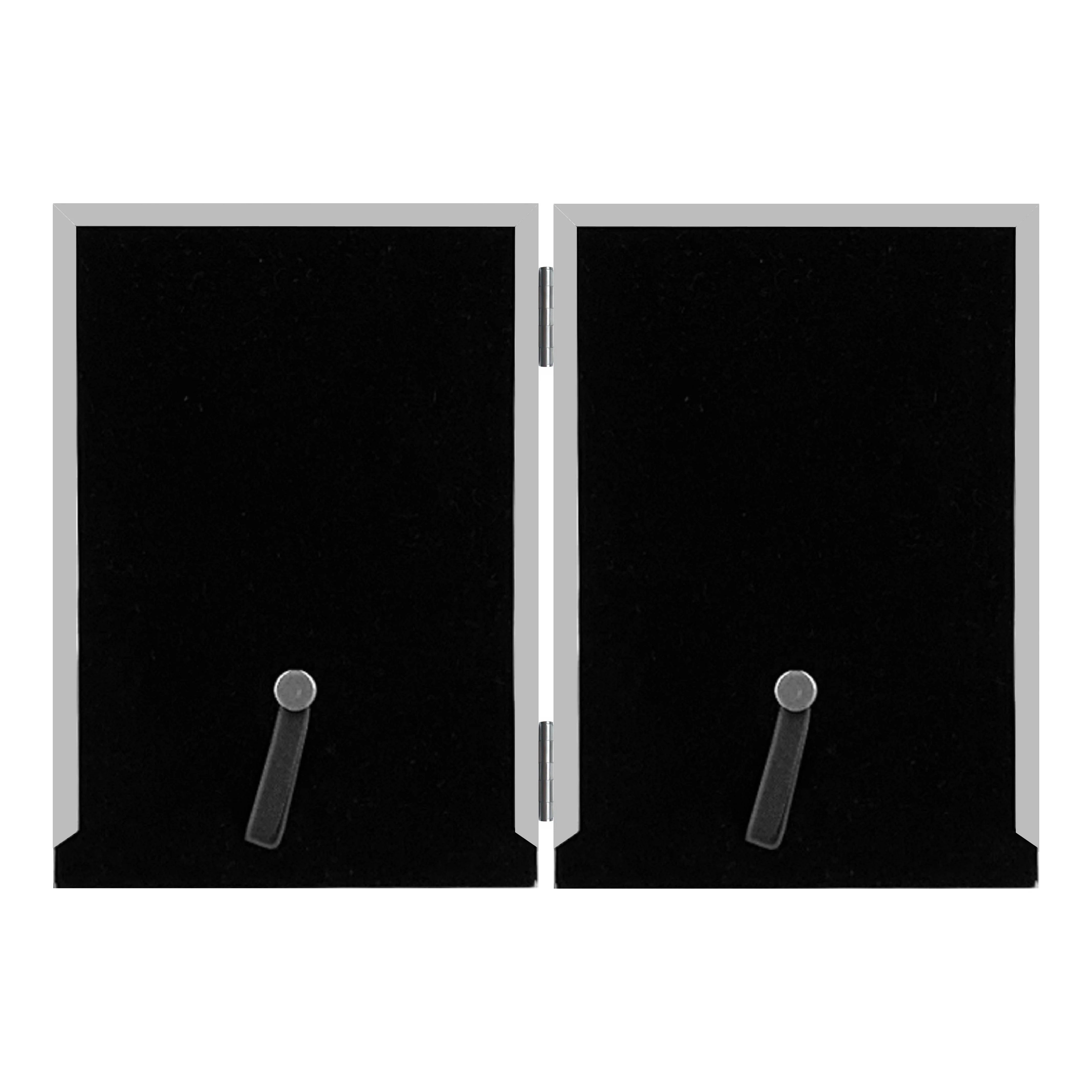 Habitat Silver Hinged Double Metal Photo Frame - Image 4