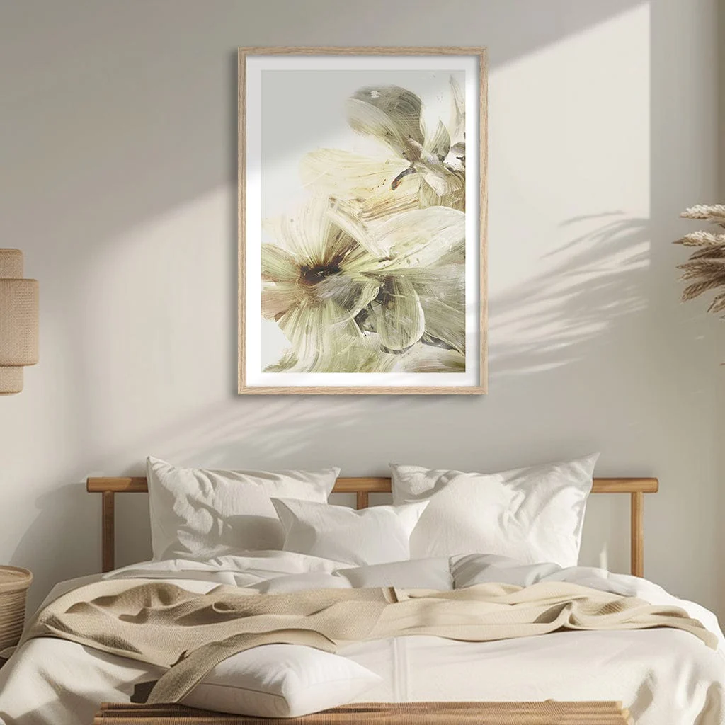Hill Flowers 1 Abstract Wall Art Print by Dan Hobday - Image 2