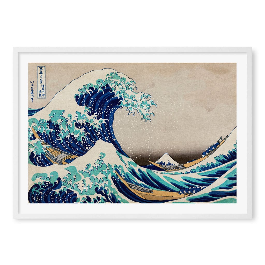 The Great Wave off Kanagawa - Hokusai Art Print - Image 11