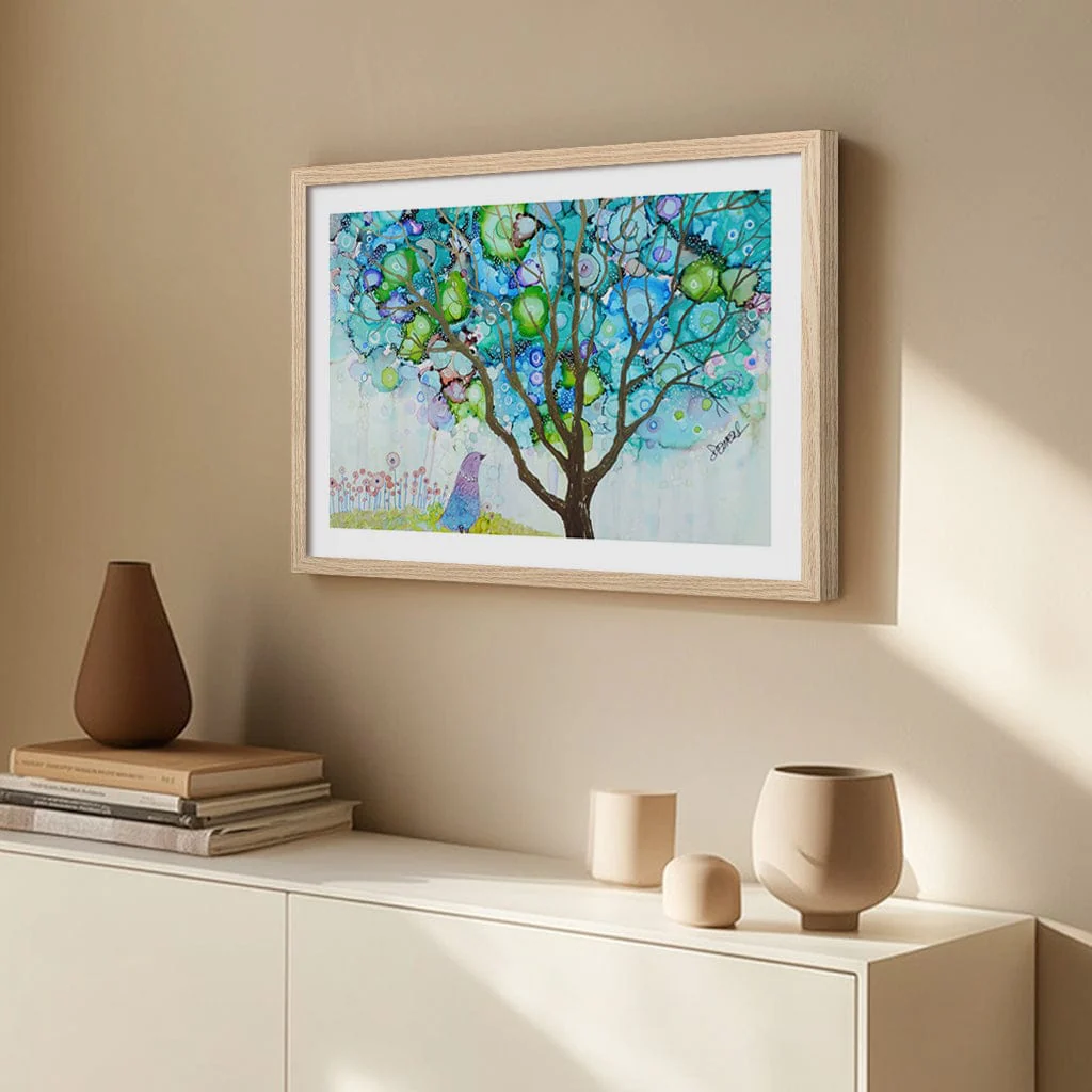 I Am Peace Wall Art Print by Sylvie Demers - Image 2