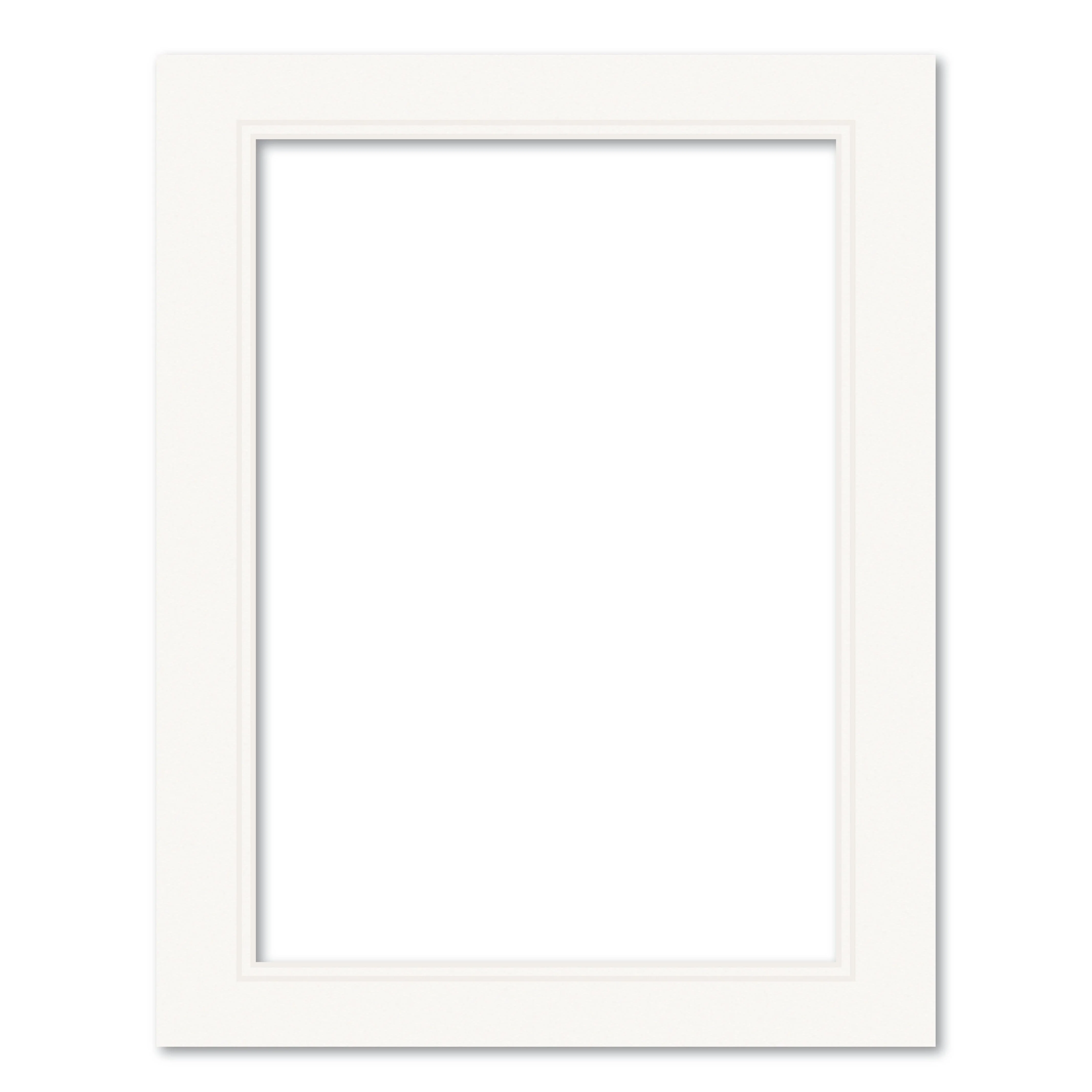 Ice White Double Acid-Free Mat Board - Image 15