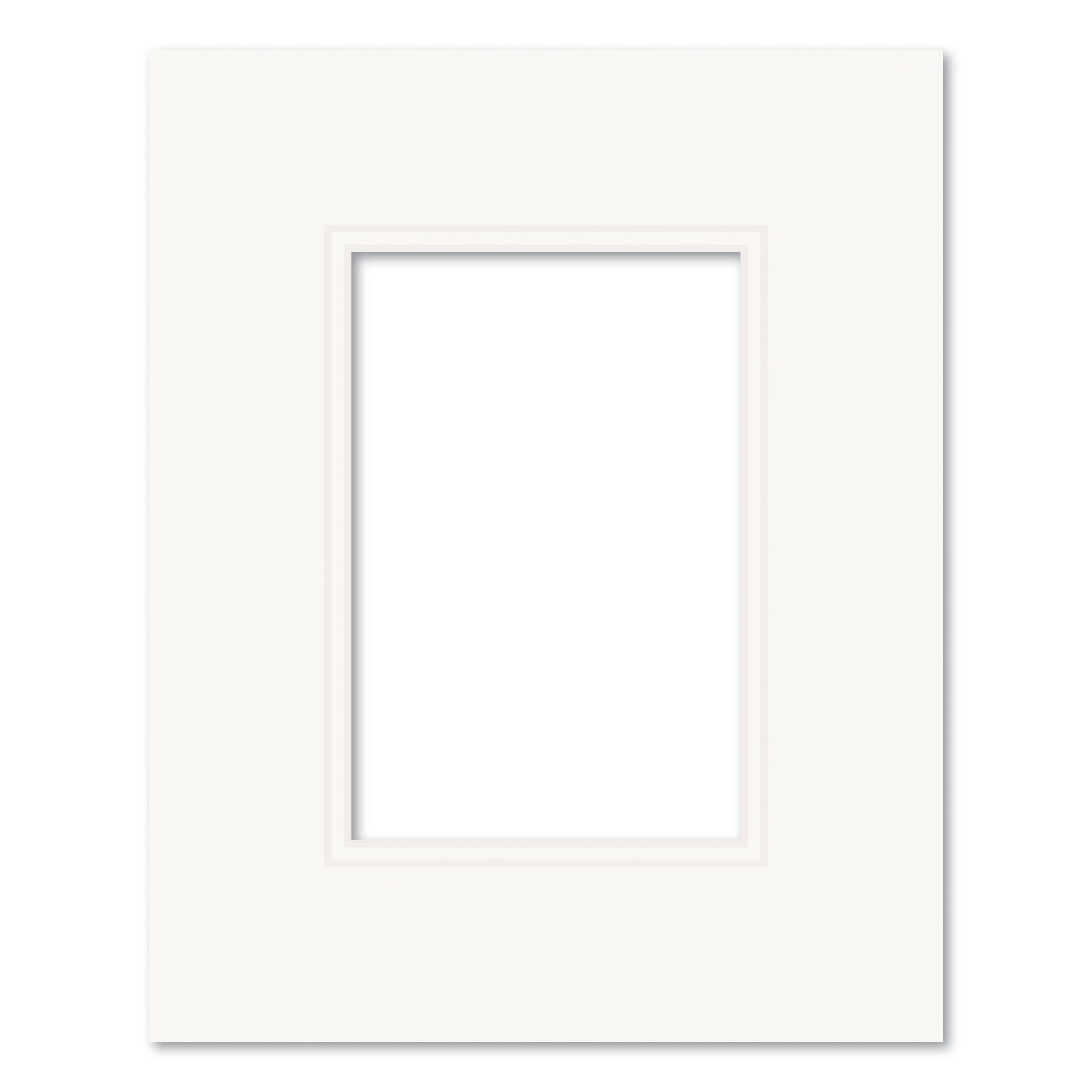 Ice White Double Acid-Free Mat Board - Image 6