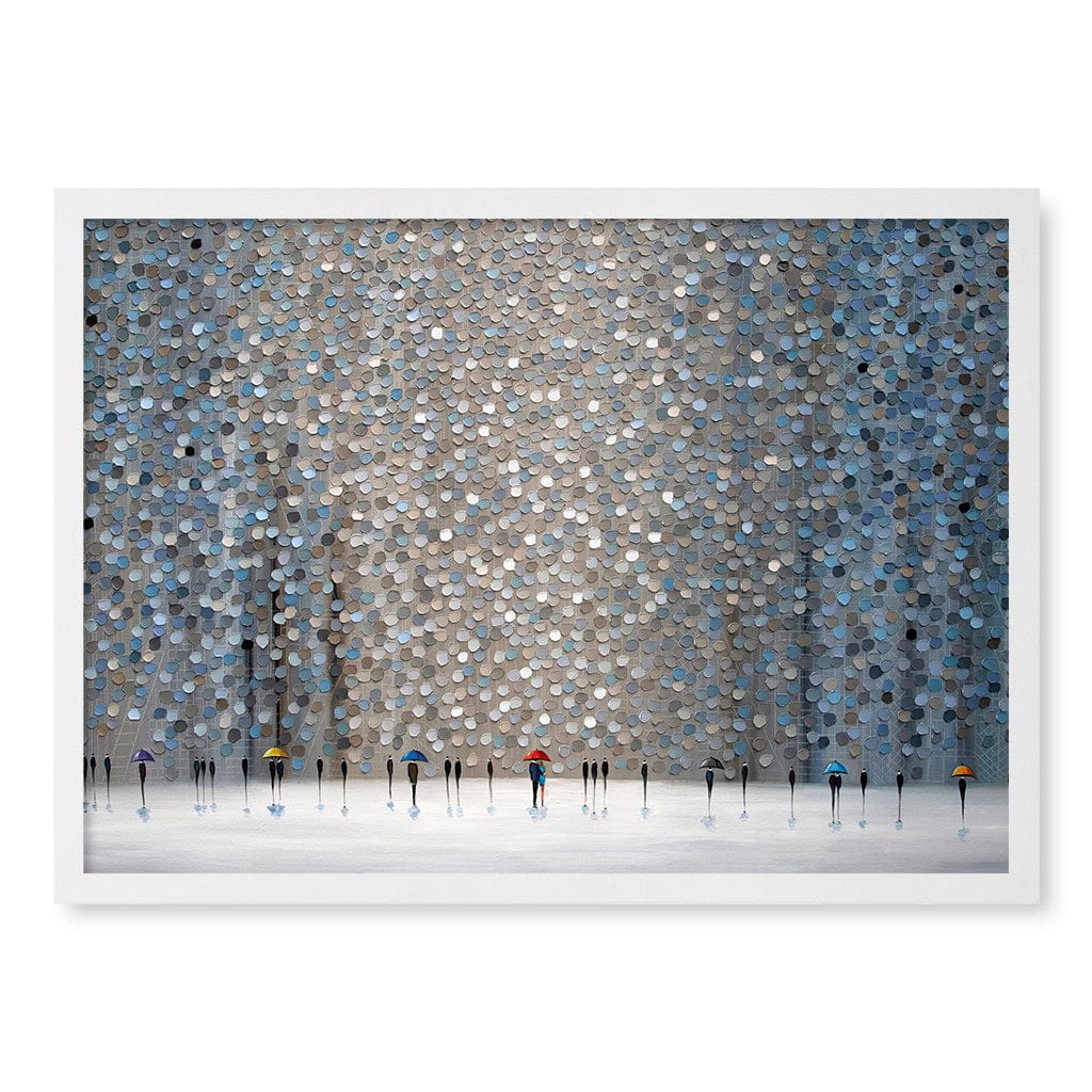 Infinity Rain Modern Wall Art Print - Image 12