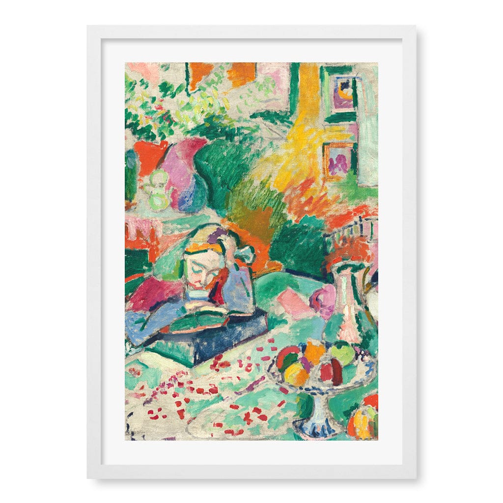 Interior Girl - Henri Matisse Art Print - Image 13