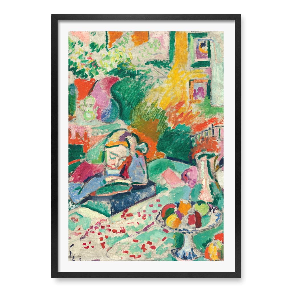 Interior Girl - Henri Matisse Art Print - Image 31