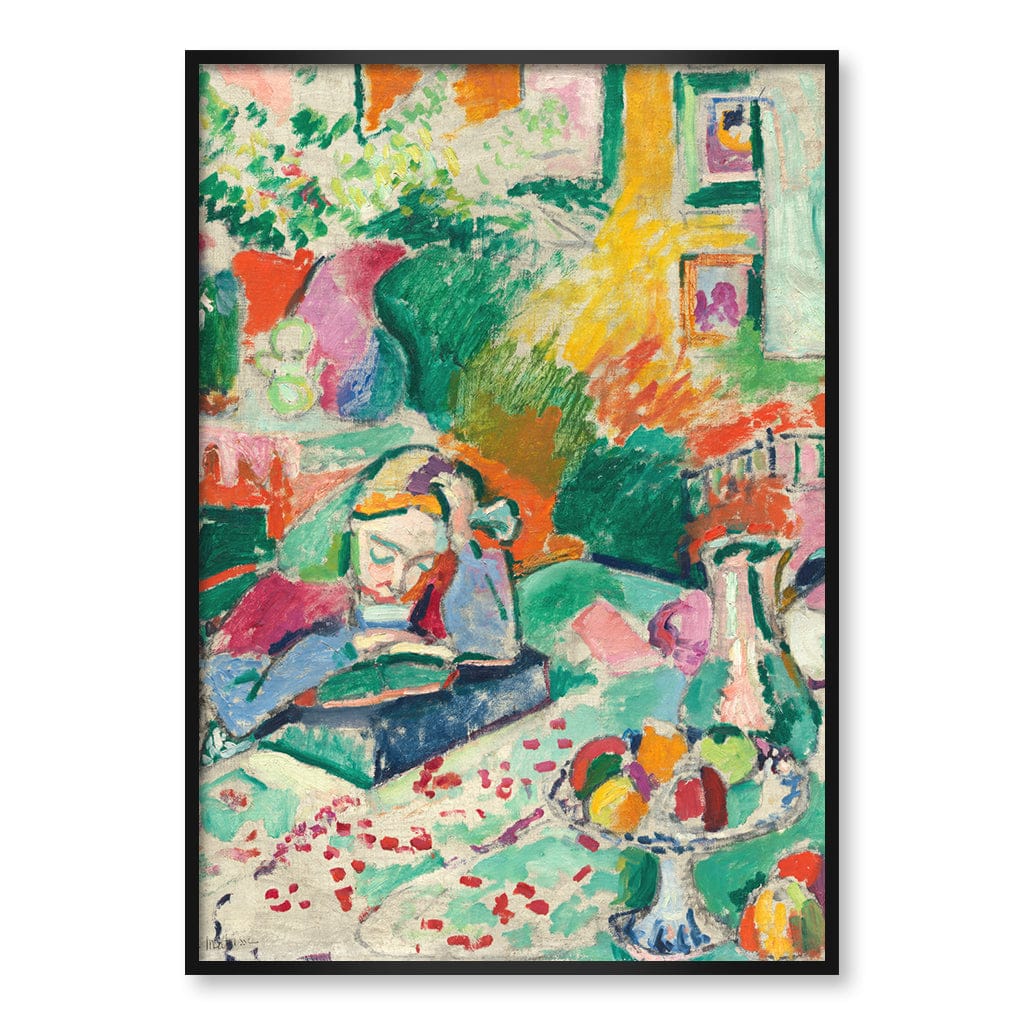 Interior Girl - Henri Matisse Art Print - Image 35