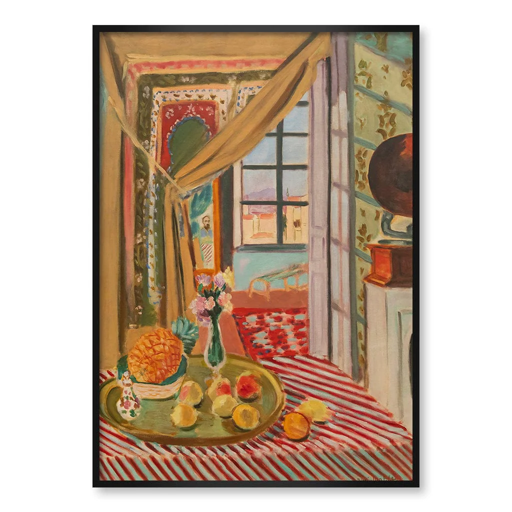 Interior Phonograph - Henri Matisse Art Print - Image 35