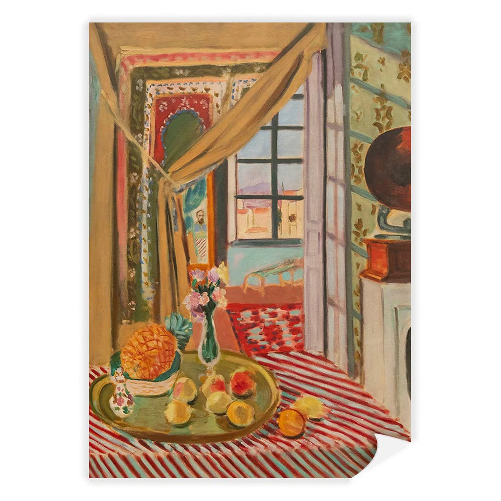 Interior Phonograph - Henri Matisse Art Print - Image 9