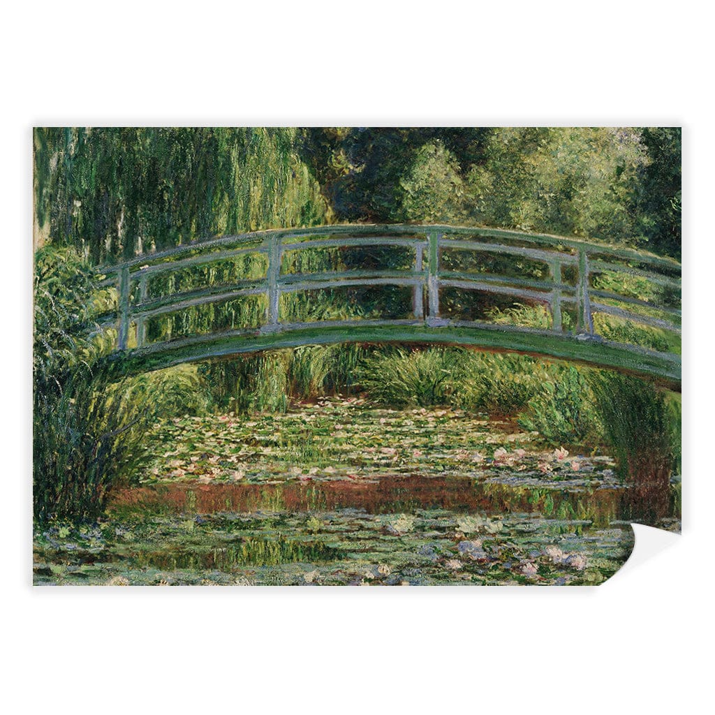 Japanese Footbridge - Claude Monet Art Print - Image 10