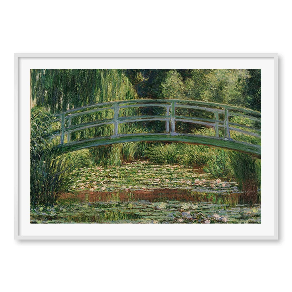 Japanese Footbridge - Claude Monet Art Print - Image 11