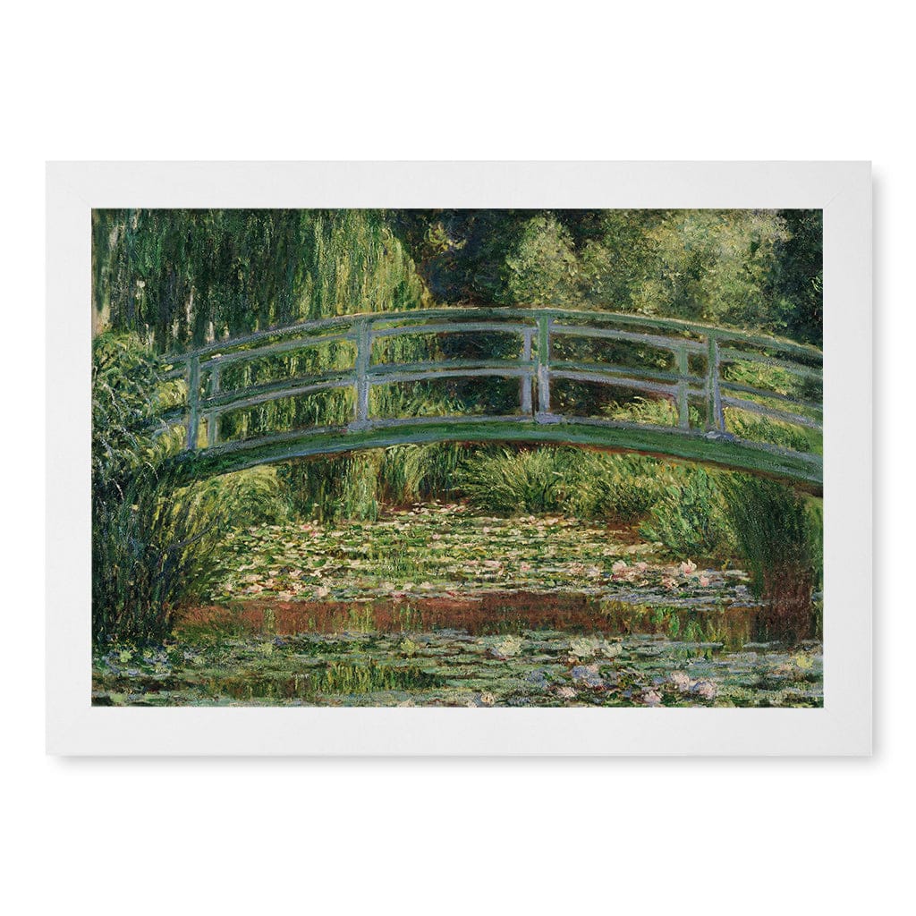 Japanese Footbridge - Claude Monet Art Print - Image 20