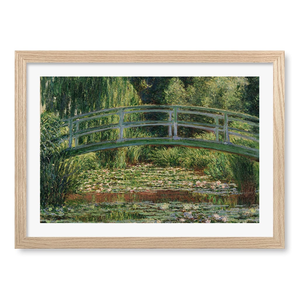 Japanese Footbridge - Claude Monet Art Print - Image 23