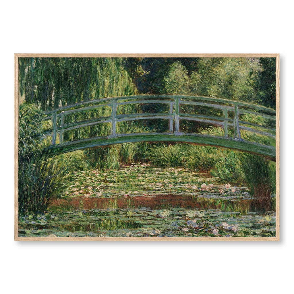 Japanese Footbridge - Claude Monet Art Print - Image 25