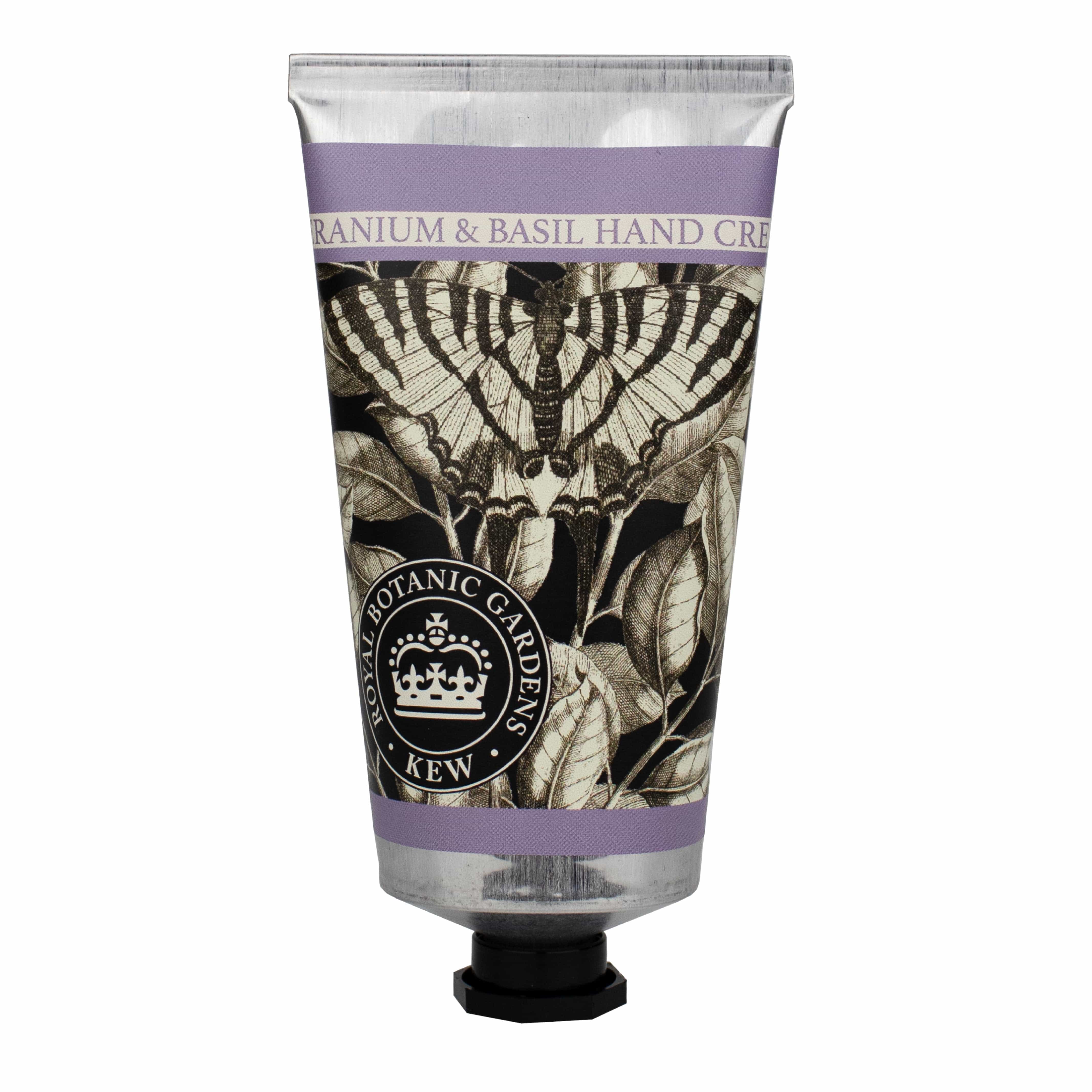 Kew Geranium & Basil Hand Cream (75ml) - Image 2