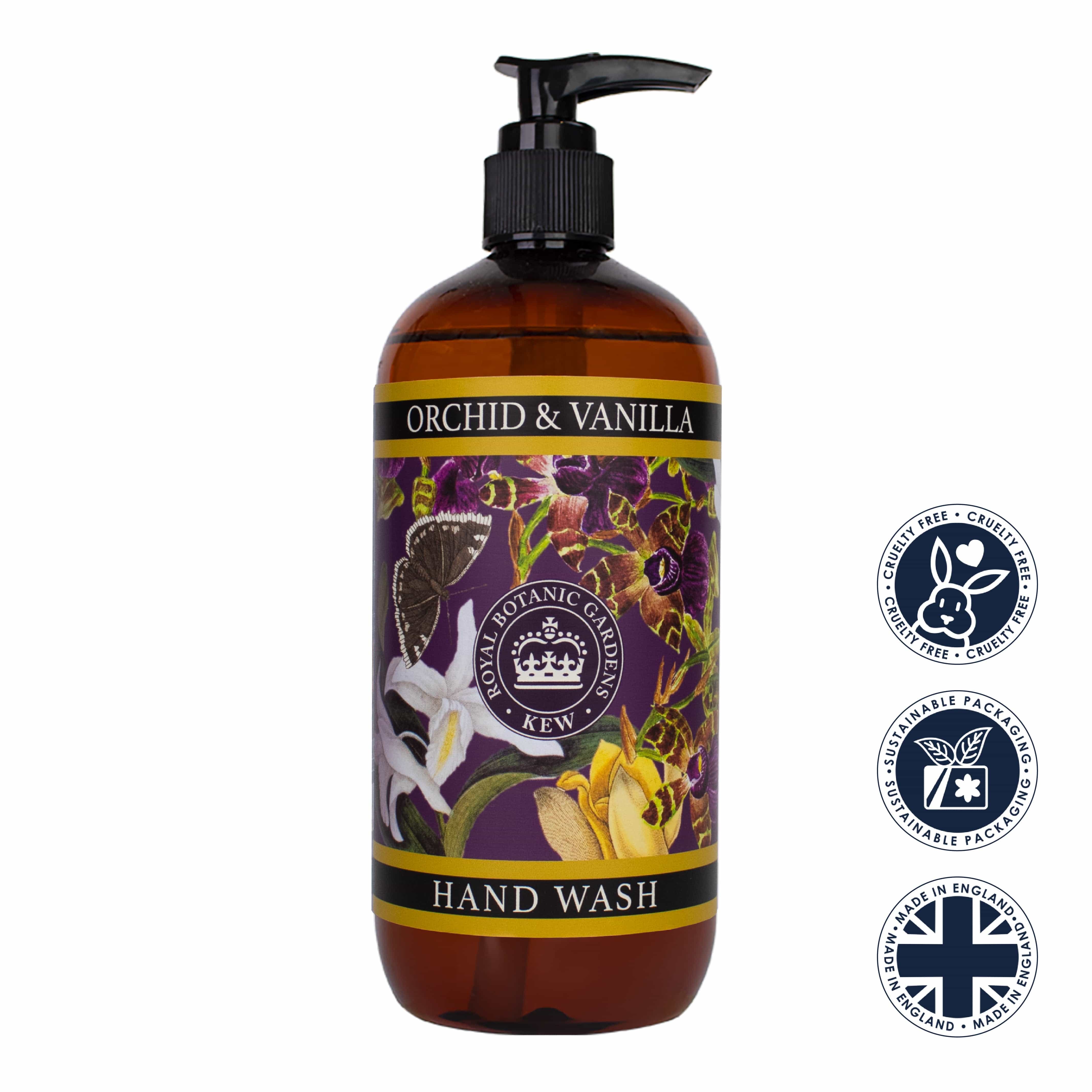 Orchid & Vanilla Hand Wash - Kew Gardens Collection