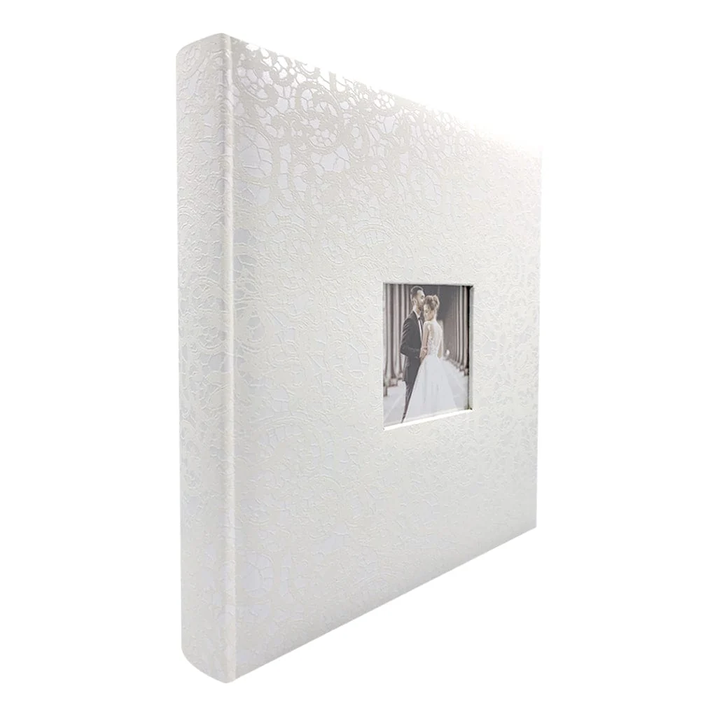 Lace Wedding Dry Mount Photo Album Medium - Image 4