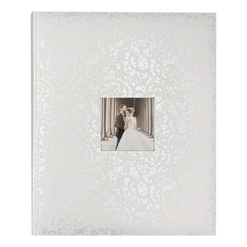 Lace Wedding Dry Mount Photo Album Large (2 Pack) - Image 3