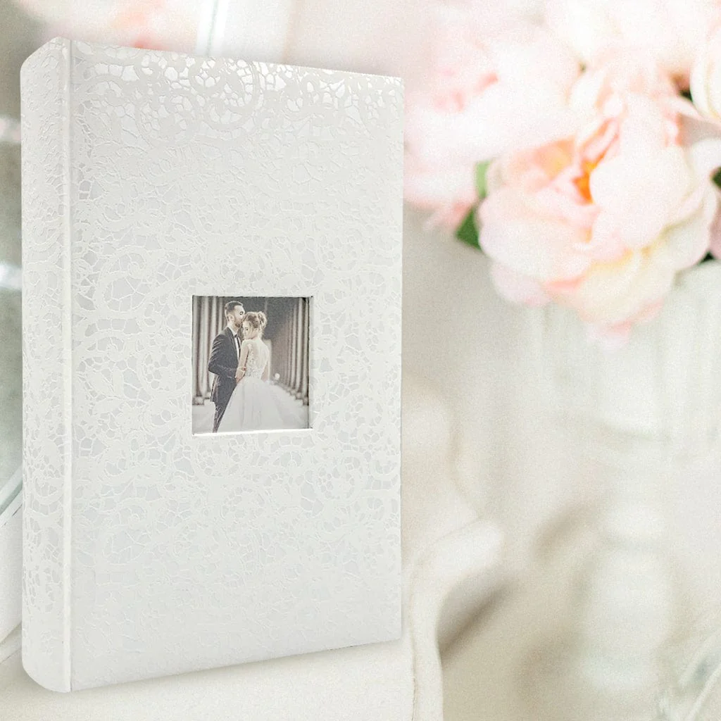 Lace Wedding Slip-In Photo Album 300 Photos - Image 6
