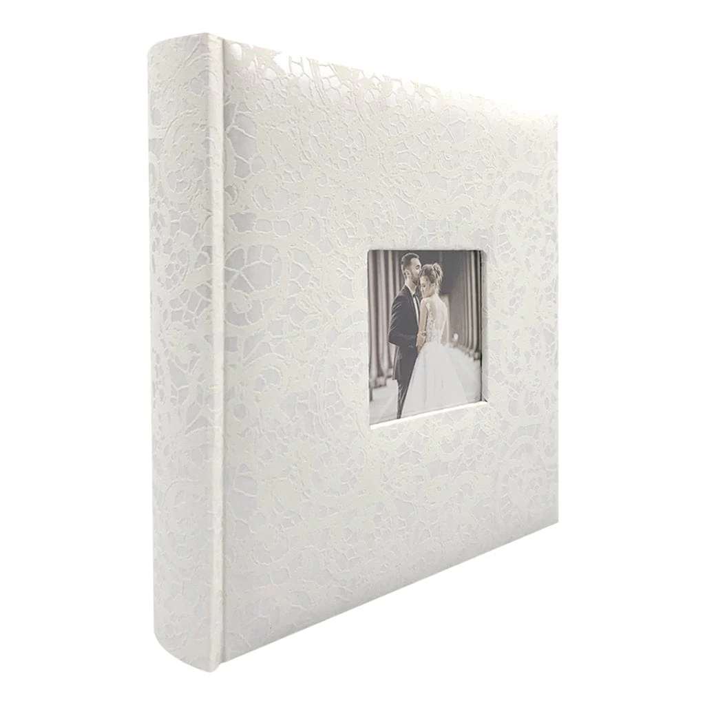 Lace Wedding Slip-In Photo Album 200 Photos - Image 4