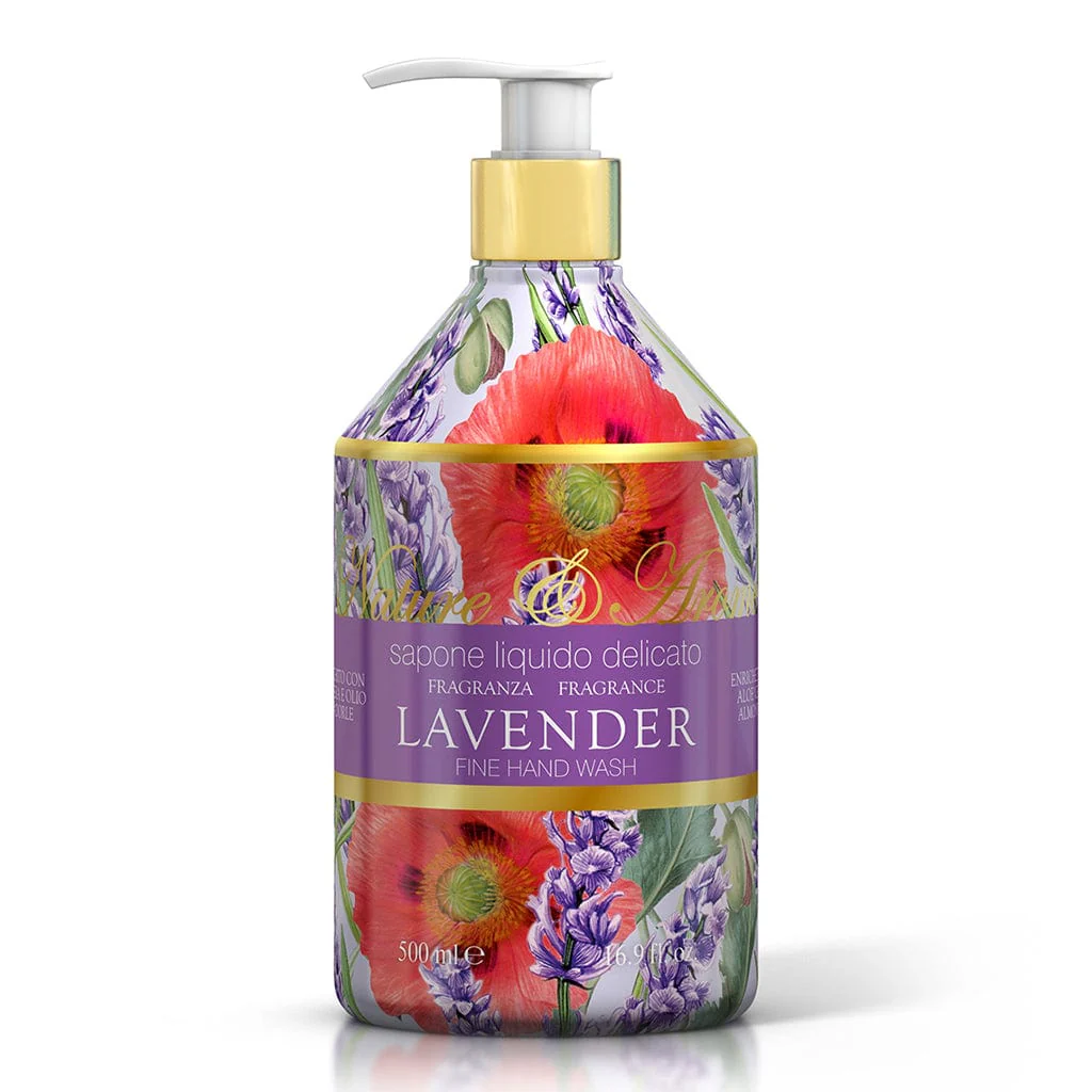 Lavender Liquid Hand Wash – Nature & Arome - 500ml