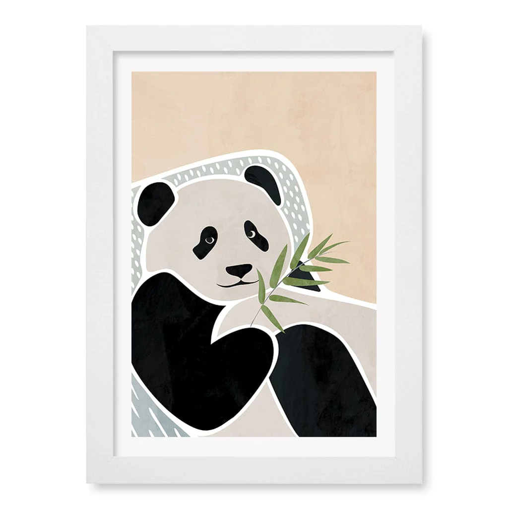 Lazy Panda Nursery Wall Art Print - Image 10