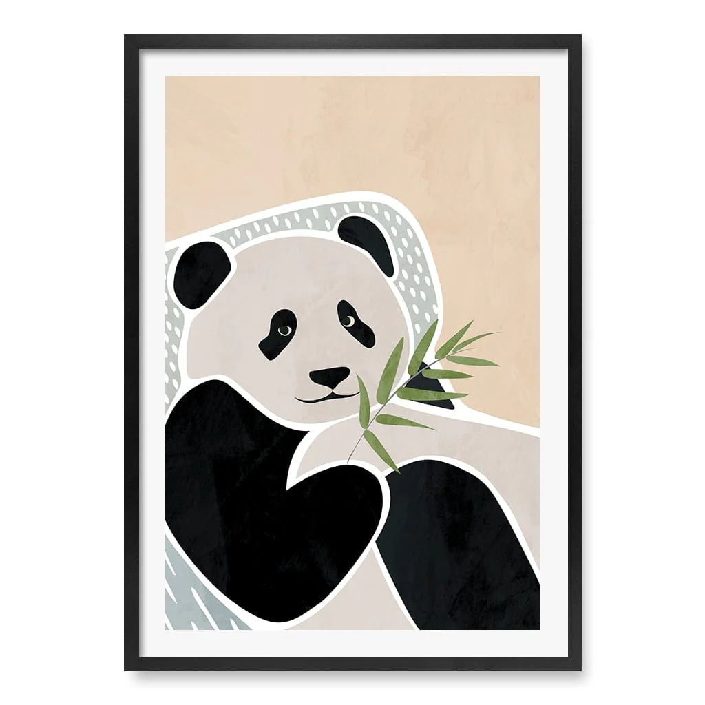 Lazy Panda Nursery Wall Art Print - Image 31