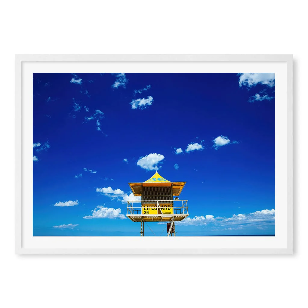 Lifeguard Tower 3 Wall Art Print - Image 11